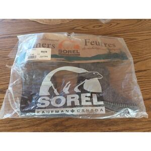 Vintage Sorel Kaufman Canada Genuine Boot Wool Replacement Liner Sock Junior 11